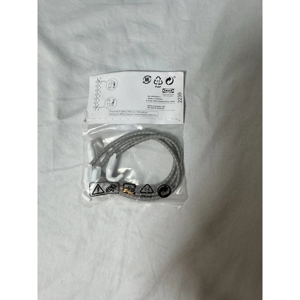 IKEA SKADIS Elastic Cord / Hook for SKADIS Pegboard - 403.216.31 - NEW